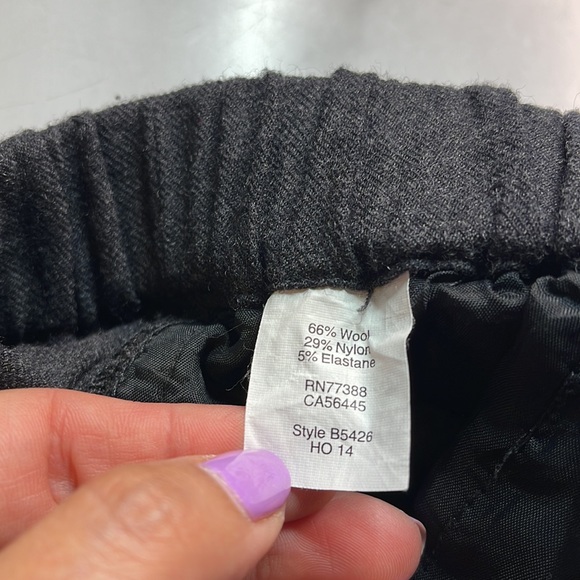 Madewell Drawstring Tux Pants Joggers Charcoal - Picture 8 of 8